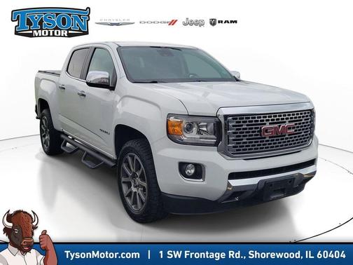 Summit White 2018 GMC Canyon Denali