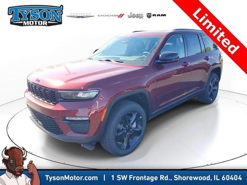 Red 2025 Jeep Grand Cherokee Limited