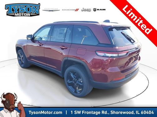 Red 2025 Jeep Grand Cherokee Limited
