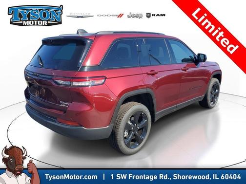 Red 2025 Jeep Grand Cherokee Limited