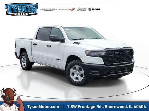 White 2026 RAM 1500 Tradesman