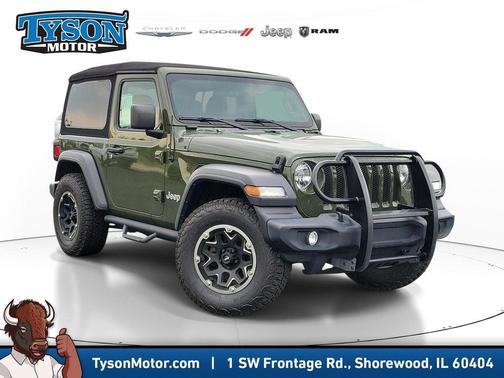 Green Clearcoat 2020 Jeep Wrangler Sport