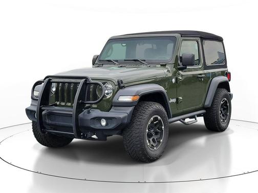 Green Clearcoat 2020 Jeep Wrangler Sport