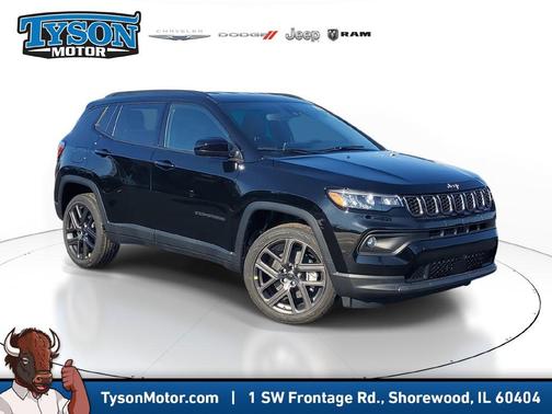 Black 2026 Jeep Compass Latitude