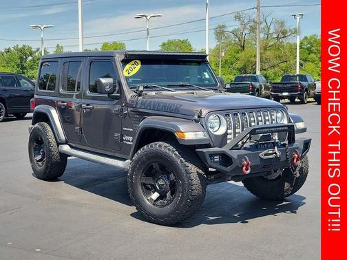 Granite Crystal Clearcoat Metallic 2020 Jeep Wrangler Unlimited Sahara