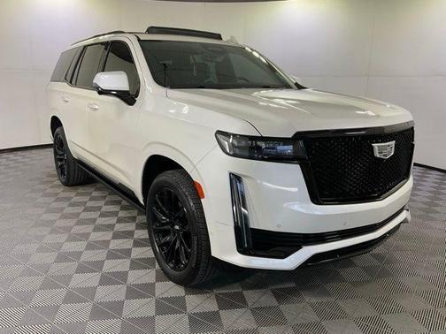 Crystal White Tri-Coat 2022 Cadillac Escalade Sport Platinum