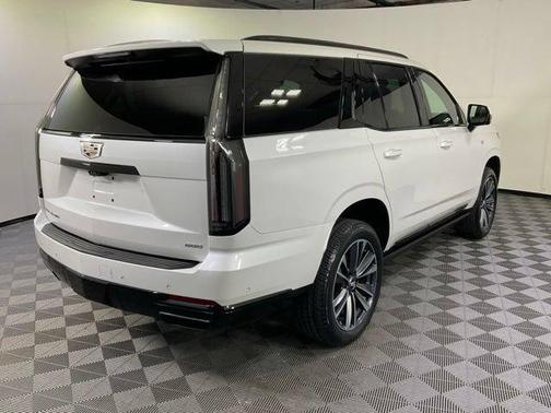 Crystal White Tri-Coat 2025 Cadillac Escalade Sport