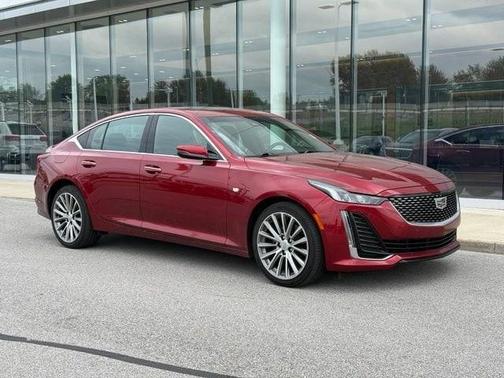 Radiant Red 2023 Cadillac CT5 Premium Luxury AWD