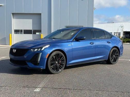 Wave Metallic 2021 Cadillac CT5 V-Series