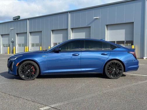 Wave Metallic 2021 Cadillac CT5 V-Series