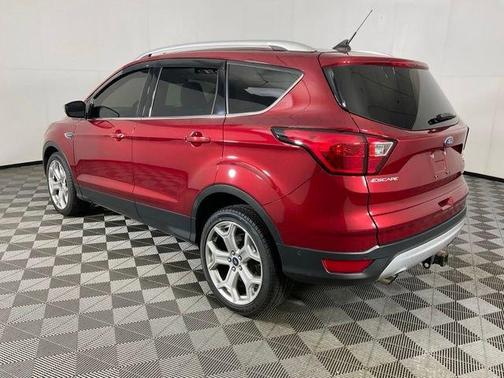 Red 2019 Ford Escape Titanium