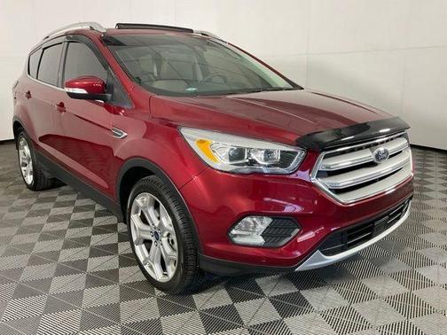 Ruby Red Metallic Tinted Clearcoat 2019 Ford Escape Titanium