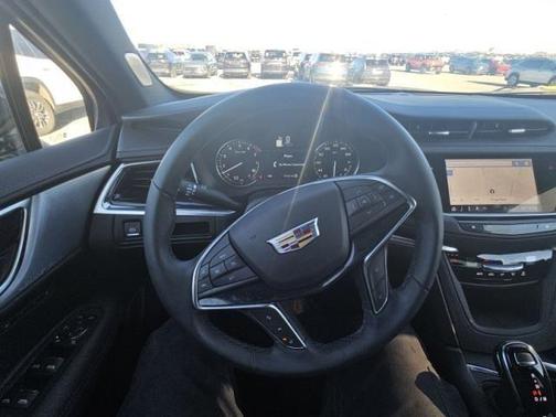 Stellar Black Metallic 2025 Cadillac XT5 Premium Luxury