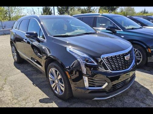 Stellar Black Metallic 2025 Cadillac XT5 Premium Luxury