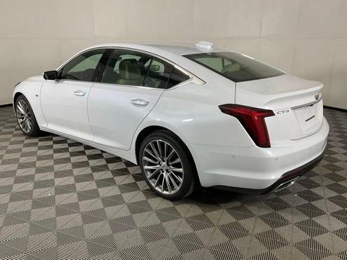 Vibrant White 2026 Cadillac CT5 Premium Luxury