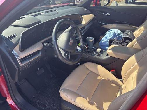 Radiant Red 2024 Cadillac XT4 Premium Luxury