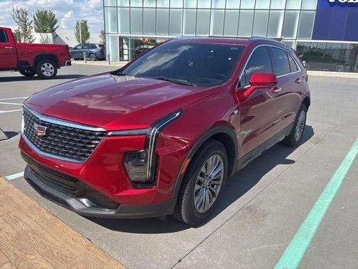 Radiant Red 2024 Cadillac XT4 Premium Luxury