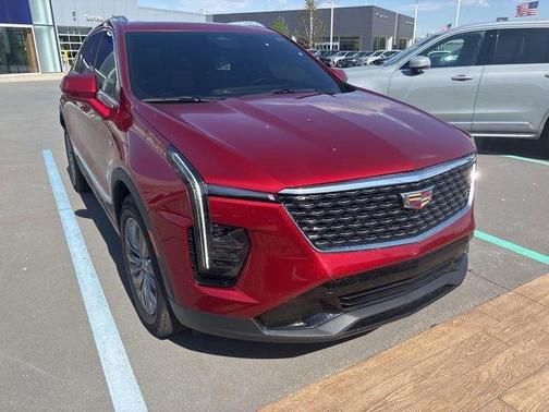 Radiant Red 2024 Cadillac XT4 Premium Luxury