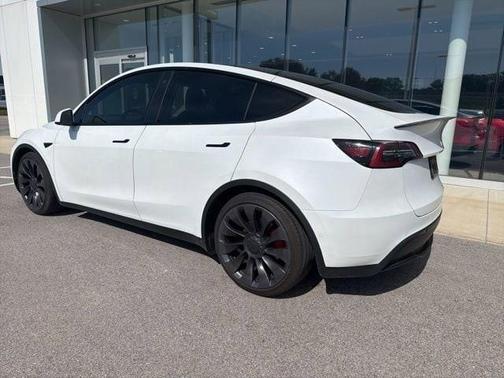 Pearl White Multi 2021 Tesla Model Y Performance