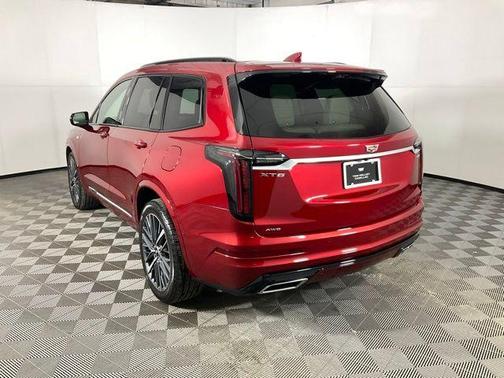 Radiant Red 2025 Cadillac XT6 Sport AWD
