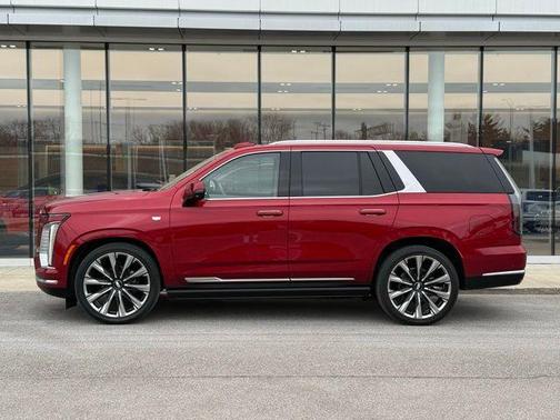 Radiant Red 2025 Cadillac Escalade Premium Luxury Platinum