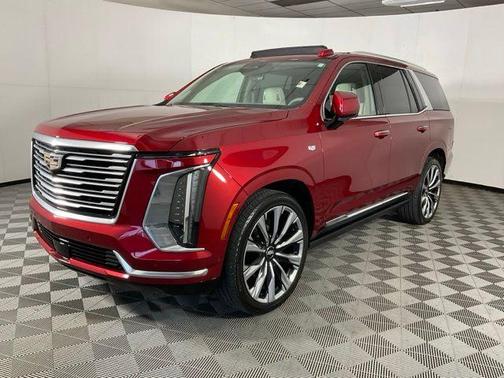 Radiant Red 2025 Cadillac Escalade Premium Luxury Platinum