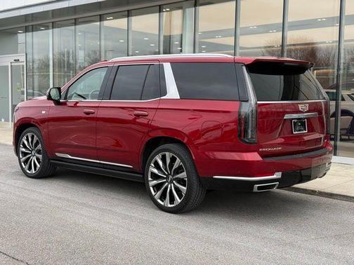 Radiant Red 2025 Cadillac Escalade Premium Luxury Platinum