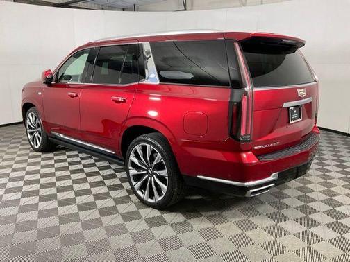 Radiant Red 2025 Cadillac Escalade Premium Luxury Platinum