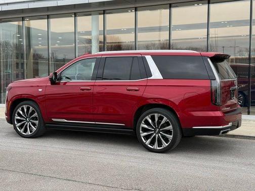 Radiant Red 2025 Cadillac Escalade Premium Luxury Platinum