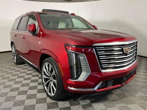 Radiant Red 2025 Cadillac Escalade Premium Luxury Platinum