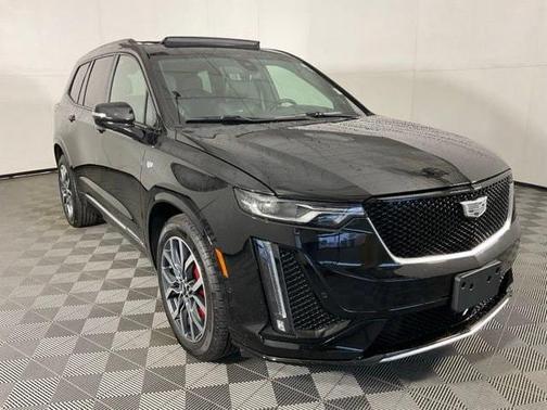 Stellar Black Metallic 2025 Cadillac XT6 Sport AWD