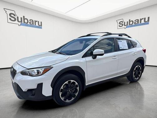 Crystal White Pearl 2023 Subaru Crosstrek Premium