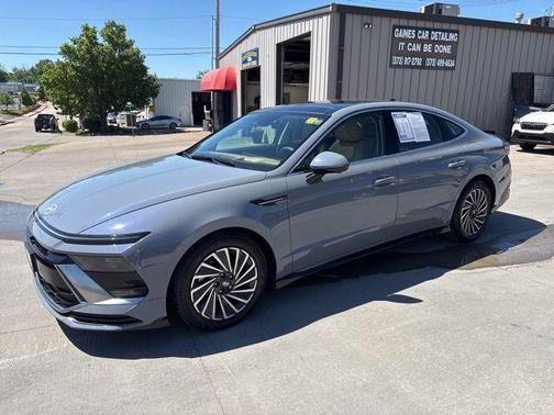 Transmission Blue 2024 Hyundai SONATA Hybrid Limited