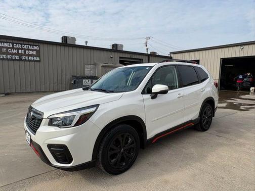 Crystal White Pearl 2021 Subaru Forester Sport