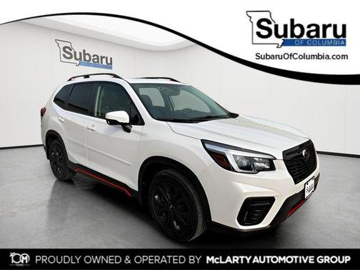 Crystal White Pearl 2021 Subaru Forester Sport