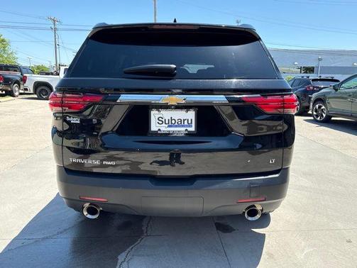 Black Metallic 2023 Chevrolet Traverse LT Cloth