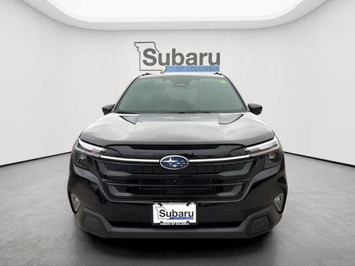 Crystal Black Silica 2025 Subaru Forester Hybrid Touring