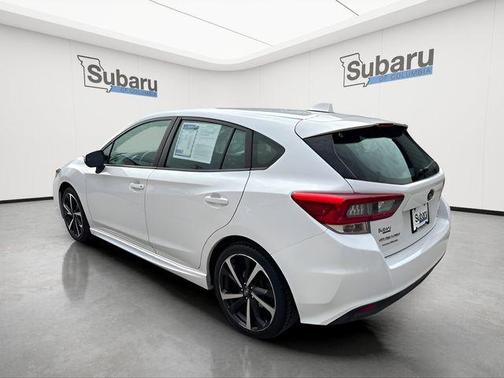 Crystal White Pearl 2020 Subaru Impreza Sport 5-Door