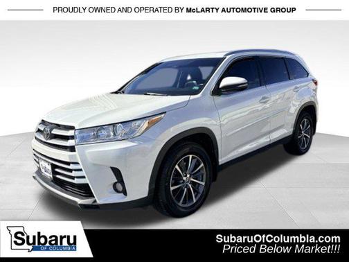 Blizzard Pearl 2019 Toyota Highlander XLE