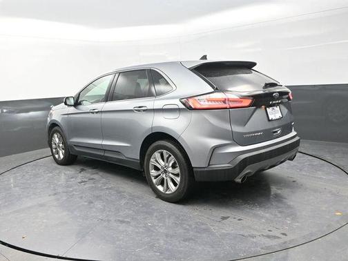 Silver Metallic 2024 Ford Edge Titanium