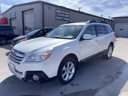 Satin White Pearl 2014 Subaru Outback 2.5i Limited