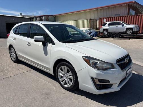 Crystal White Pearl 2015 Subaru Impreza 2.0i Premium