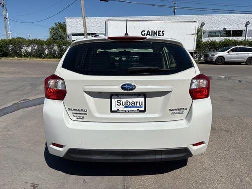 Crystal White Pearl 2015 Subaru Impreza 2.0i Premium