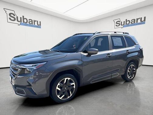 Gray Metallic 2025 Subaru Forester Limited