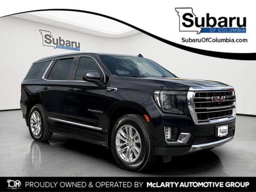 Midnight Blue Metallic 2022 GMC Yukon SLT