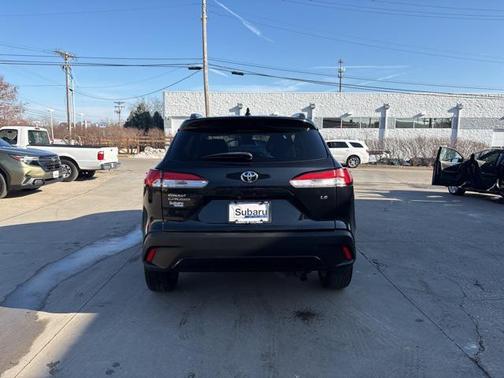 Jet Black 2022 Toyota Corolla Cross LE