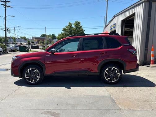 Crimson Red 2026 Subaru Forester Hybrid Premium