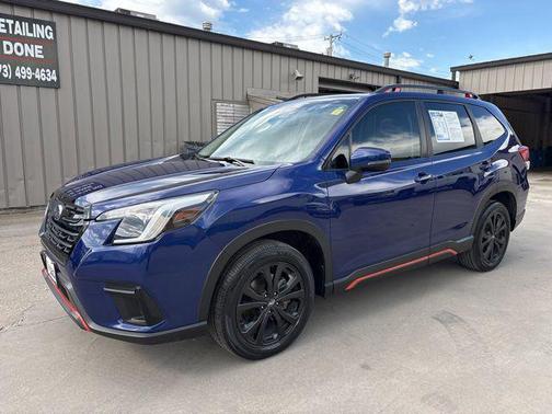 Sapphire Blue Pearl 2023 Subaru Forester Sport