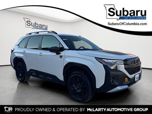 Crystal White Pearl 2026 Subaru Forester Wilderness