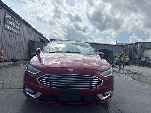 Ruby Red Metallic 2017 Ford Fusion Titanium
